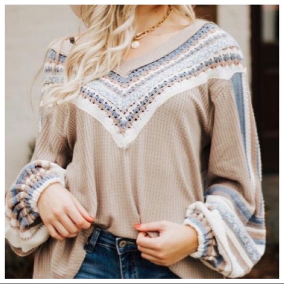 Free People Sweaters - Free People oversized vneck long sleeve sweater